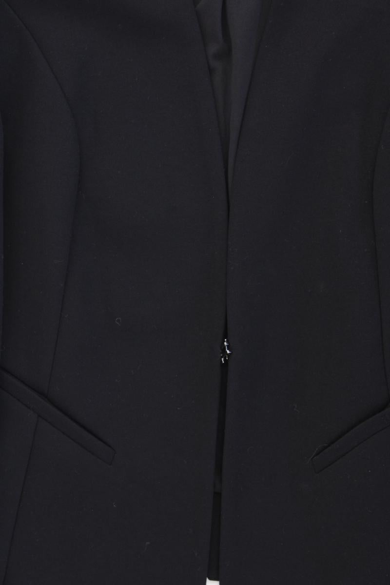 comma, Classic Blazer Gr. 42 schwarz aus Viskose