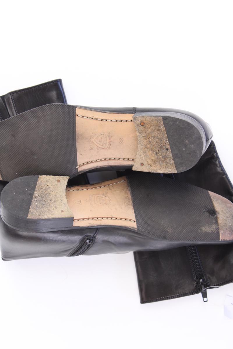 Konstantin Starke Stiefel Gr. 38 Neupreis: 239,9€! schwarz aus Leder