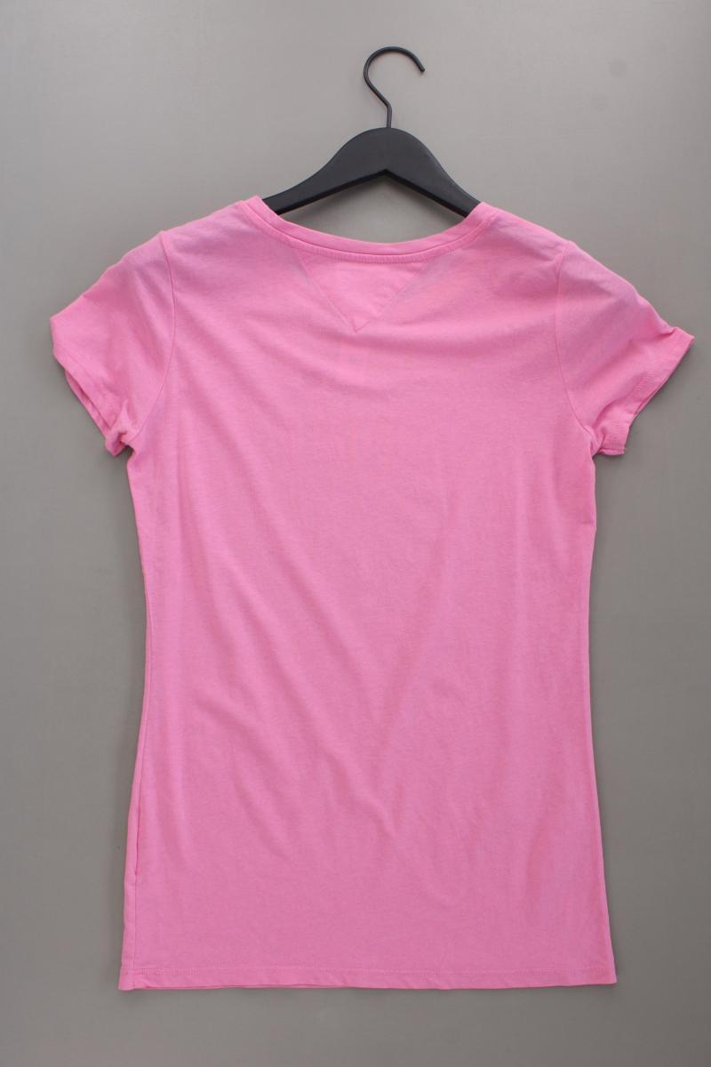 Tommy Jeans Printshirt Gr. M Kurzarm pink