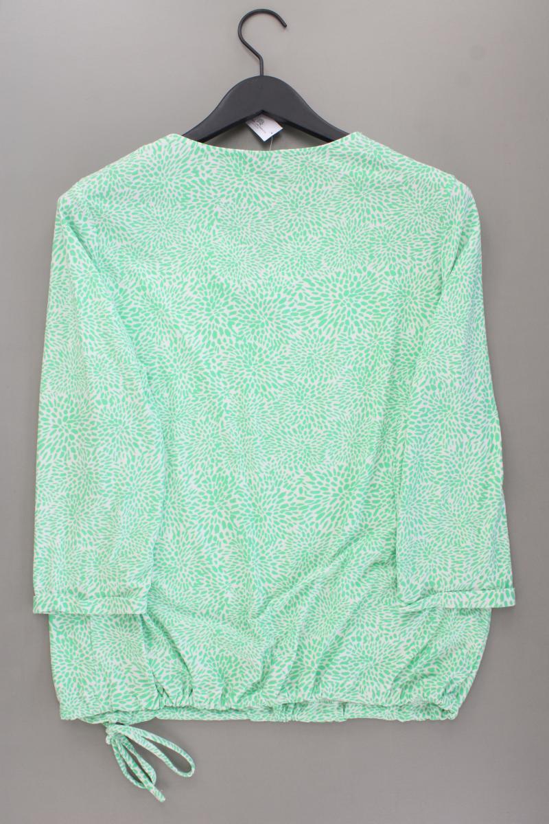 Sure Printshirt Gr. XL geometrisches Muster 3/4 Ärmel grün aus Polyester