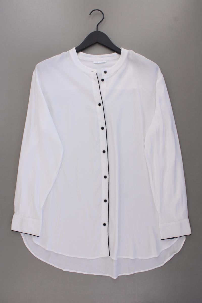 Opus Bluse Modell Fanisa Gr. 44 neuwertig Langarm weiß aus Viskose