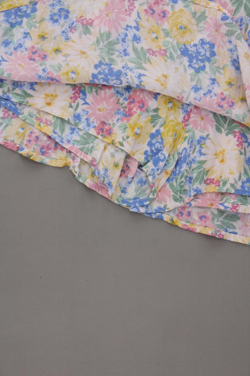Stradivarius Skort Gr. XS mit Blumenmuster mehrfarbig