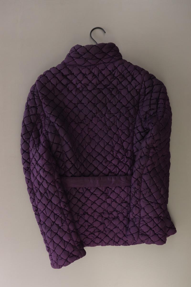 Escada Sport Steppjacke Gr. 34 mit Gürtel Vintage lila aus Polyamid