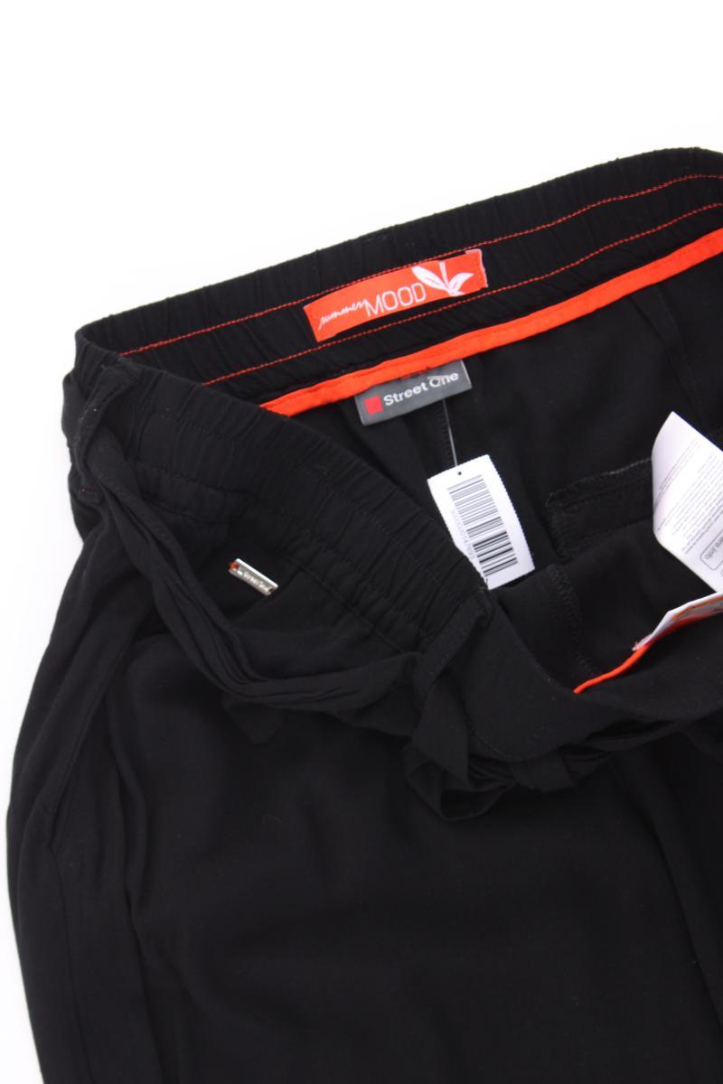 Street One Stoffhose Gr. 38/L26 schwarz aus Viskose