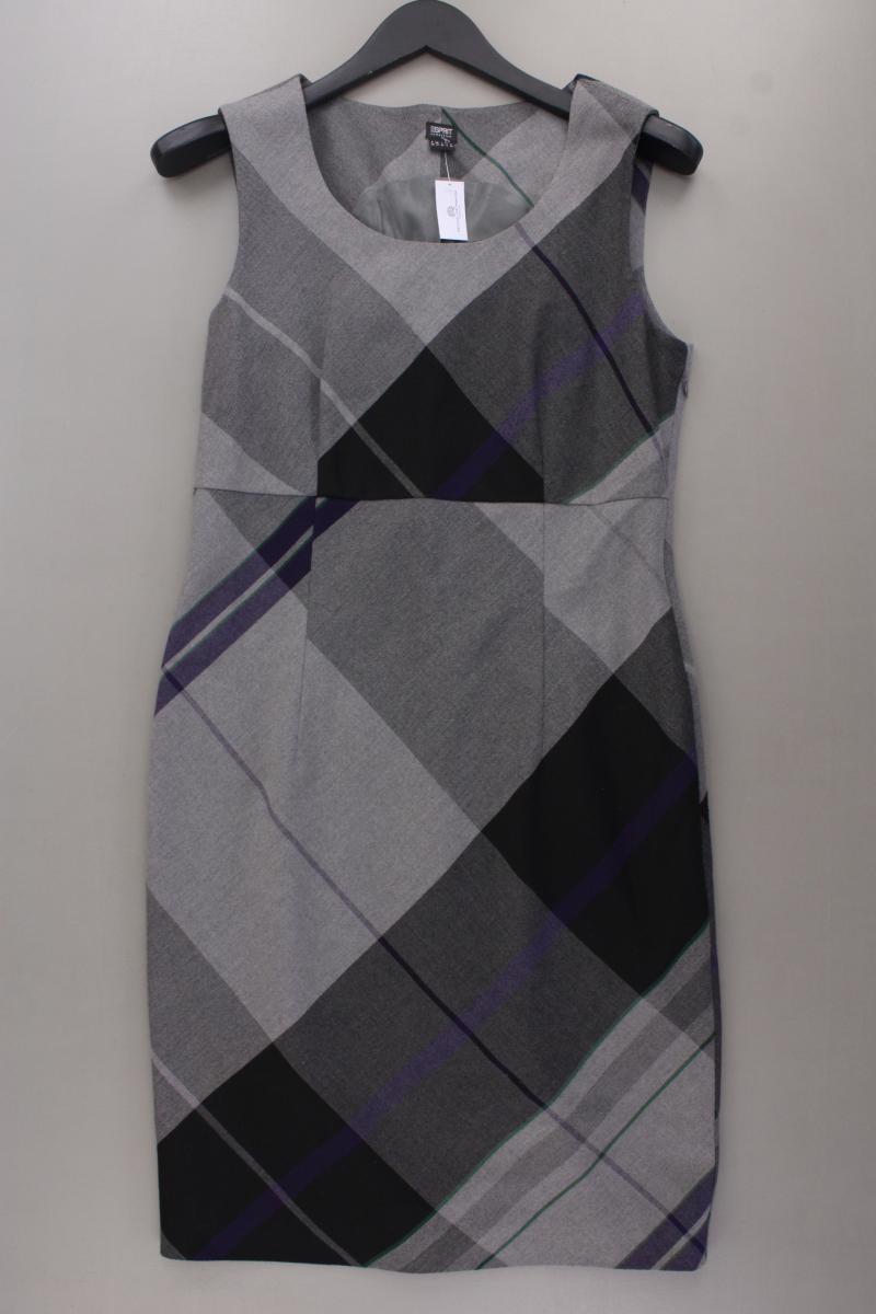 Esprit Collection Bleistiftkleid Gr. 38 Ärmellos grau aus Polyester