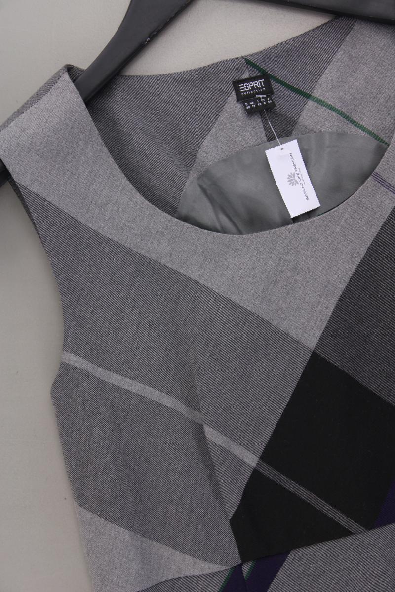 Esprit Collection Bleistiftkleid Gr. 38 Ärmellos grau aus Polyester