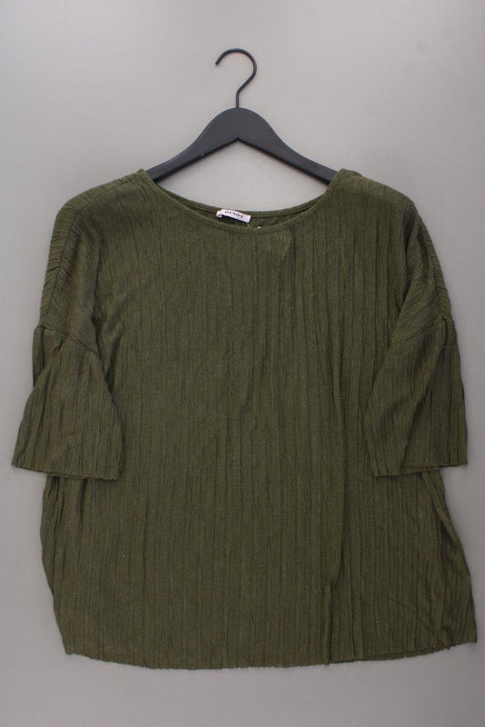 Orsay Shirt Gr. 44 Kurzarm olivgrün