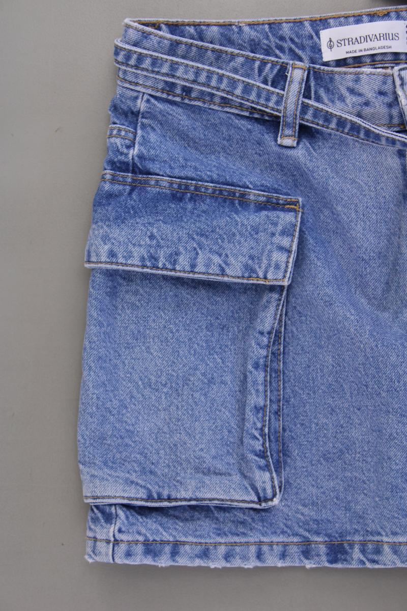 Stradivarius Jeansrock Gr. 36 blau