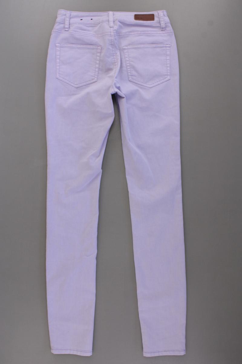 Zero Five-Pocket-Hose Gr. 34 lila aus Baumwolle