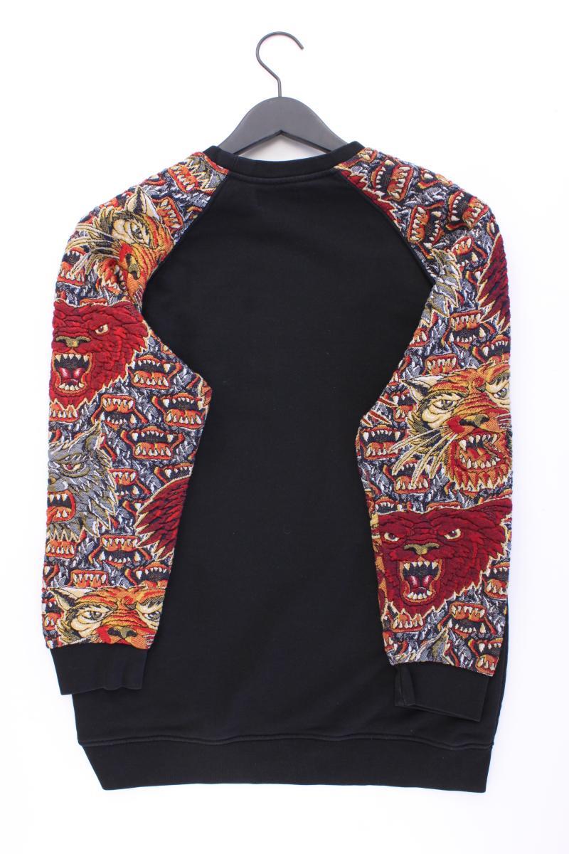 Kenzo Langarmpullover für Herren Gr. XL schwarz aus Baumwolle