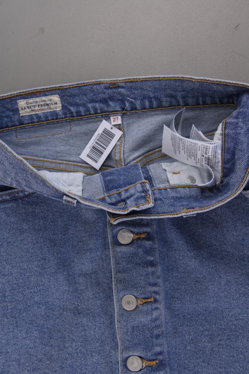 Levi's Jeansrock Gr. W27 neuwertig blau aus Baumwolle
