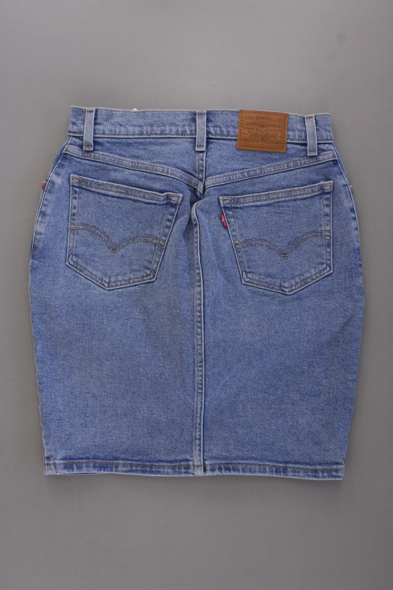 Levi's Jeansrock Gr. W27 neuwertig blau aus Baumwolle