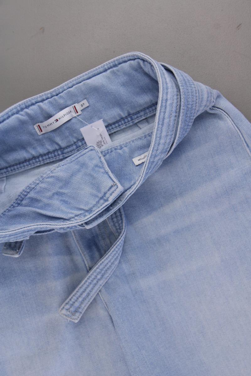 Tommy Hilfiger Jeansshorts Gr. W27 neuwertig blau aus Baumwolle