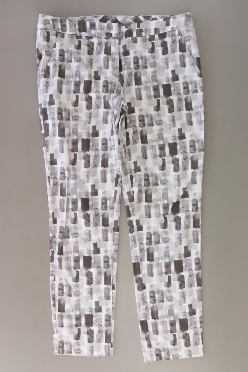 Benetton Stoffhose Gr. 36 grau aus Baumwolle