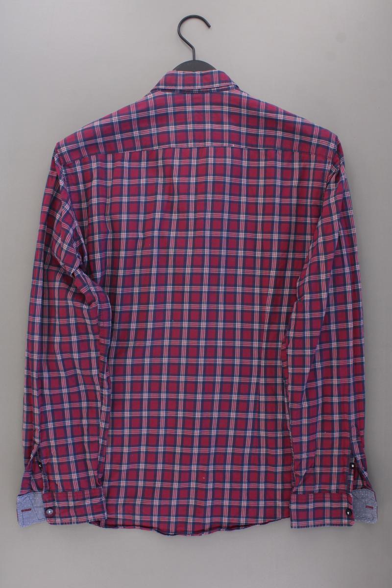 Tom Tailor Karohemd für Herren Gr. XL kariert Langarm rot