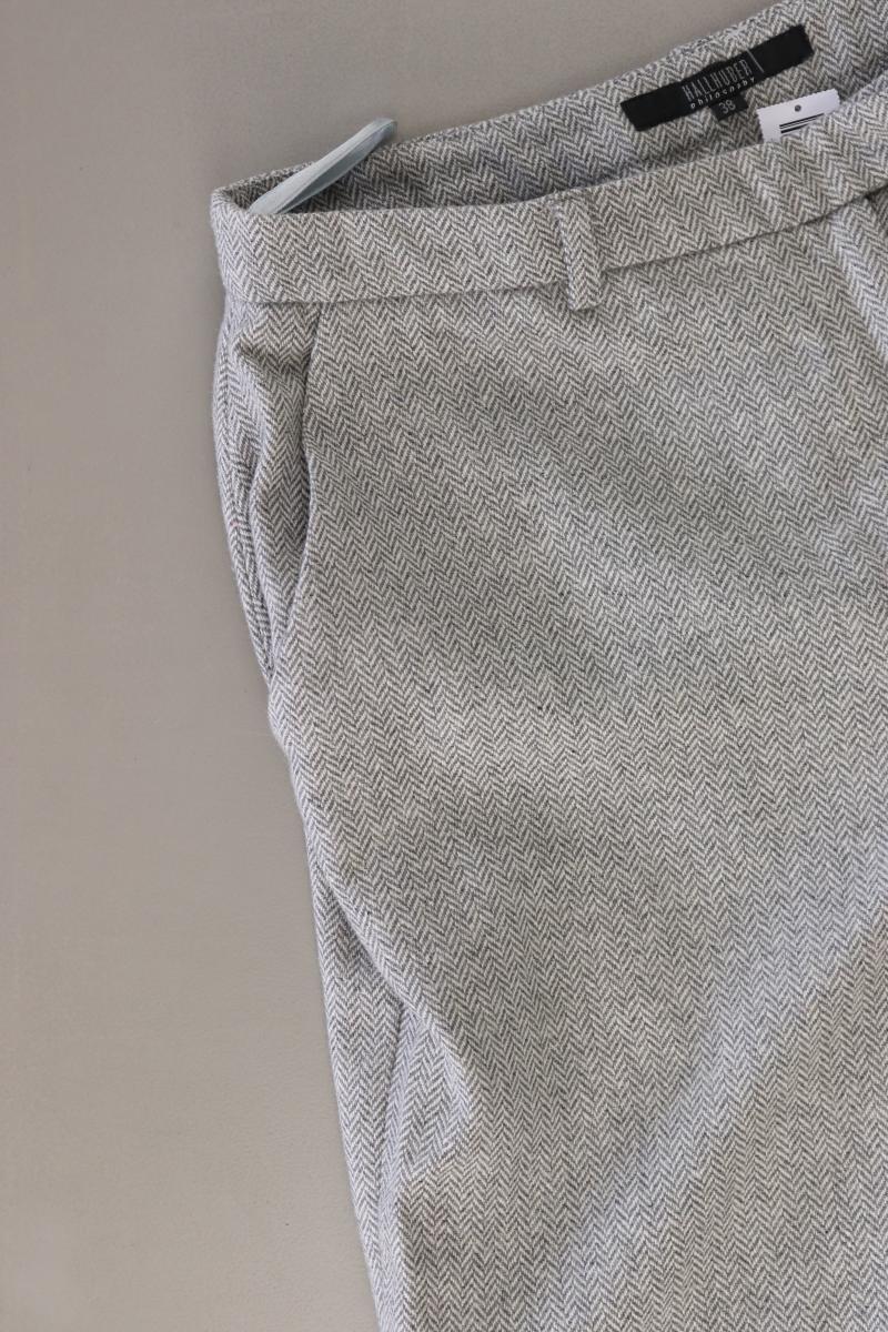 Hallhuber Wollhose Gr. 38 Vintage grau