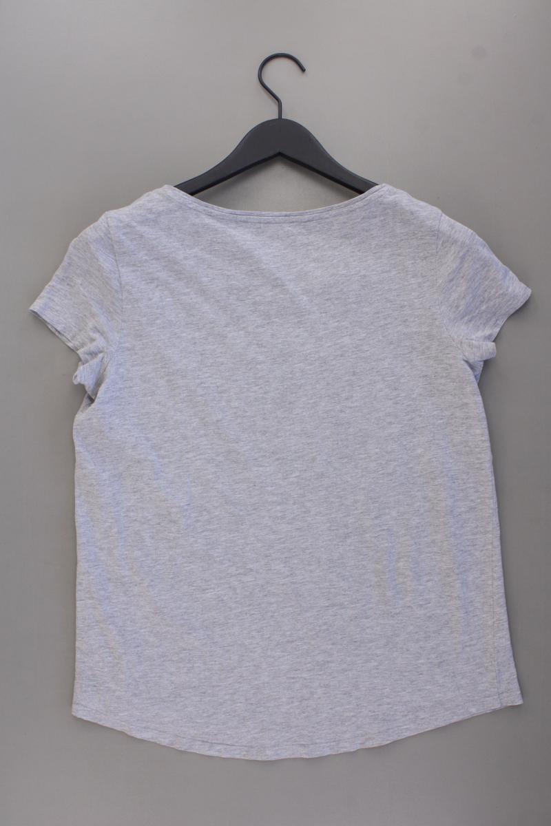Esprit Printshirt Gr. L Kurzarm grau