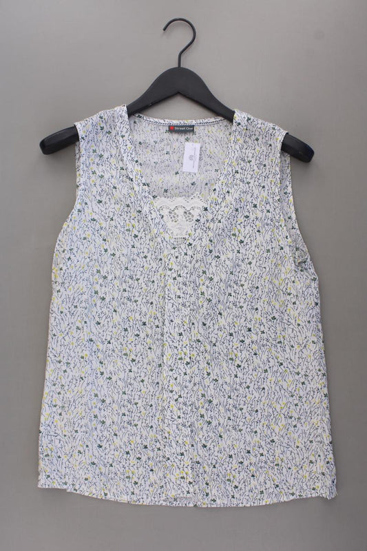 Street One Ärmellose Bluse Gr. 38 weiß