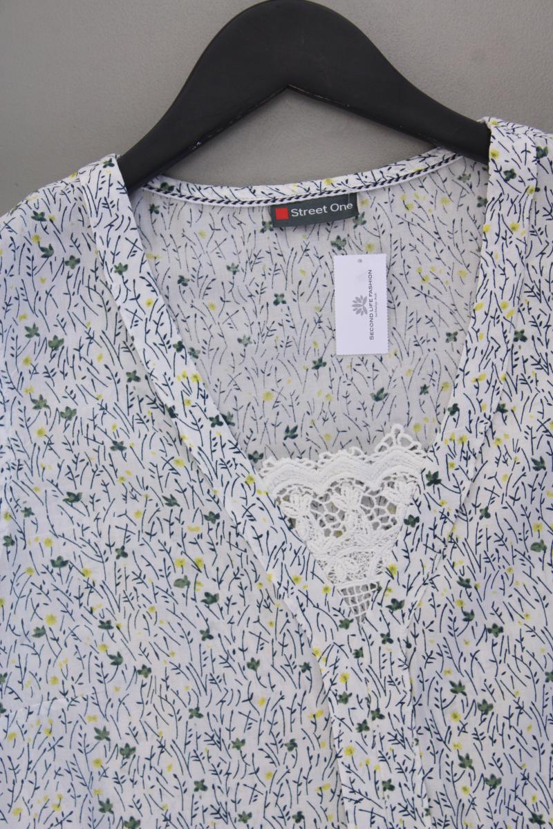 Street One Ärmellose Bluse Gr. 38 weiß