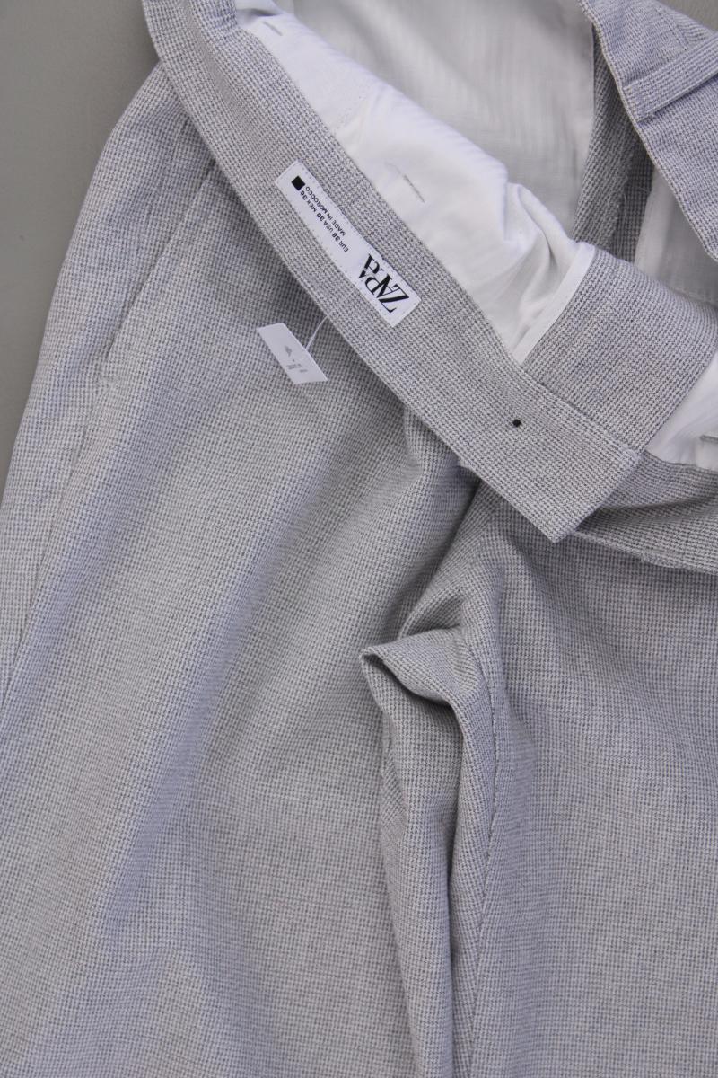 Zara Stoffhose Gr. 38 grau aus Polyester