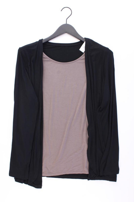 Lascana Longsleeve-Shirt Gr. 40/42 Langarm schwarz aus Viskose