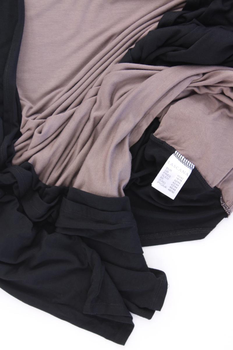 Lascana Longsleeve-Shirt Gr. 40/42 Langarm schwarz aus Viskose