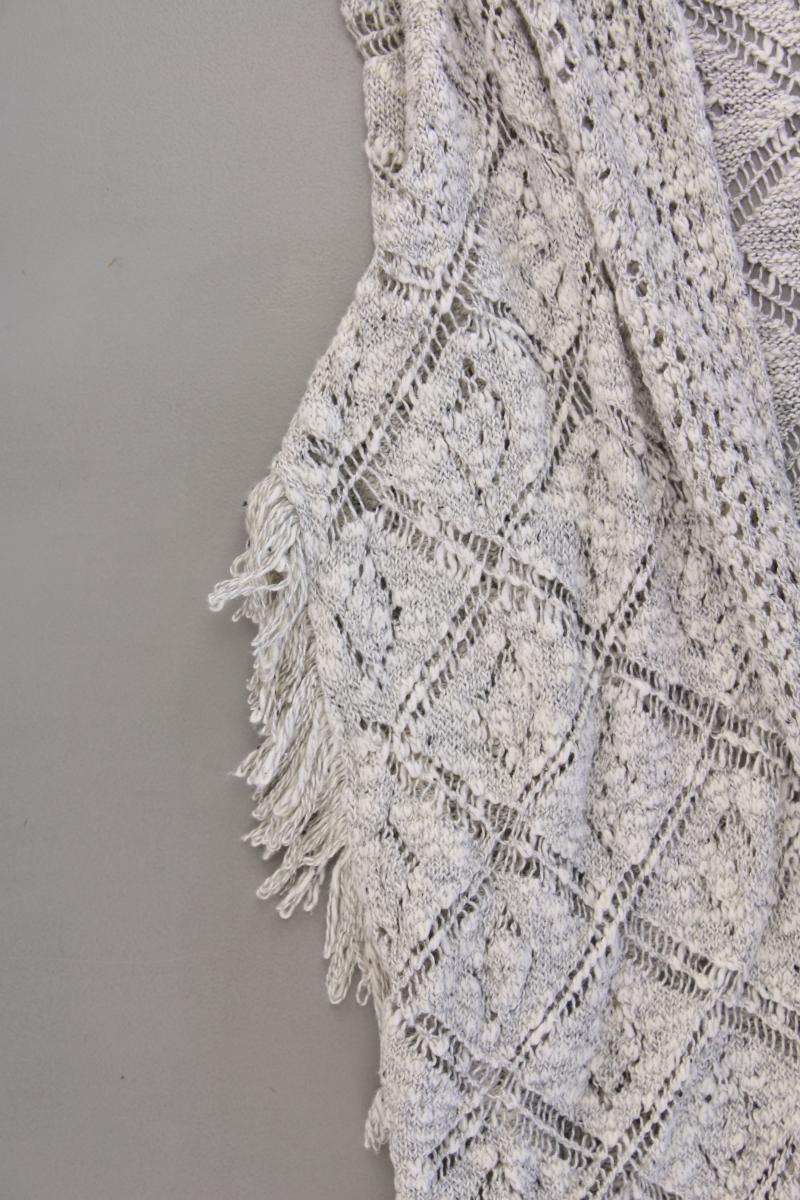 Street One Strickjacke Gr. 34 Kurzarm grau