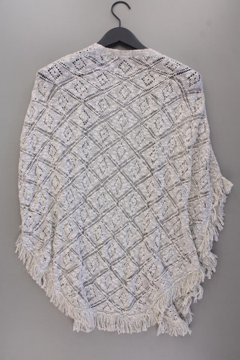 Street One Strickjacke Gr. 34 Kurzarm grau