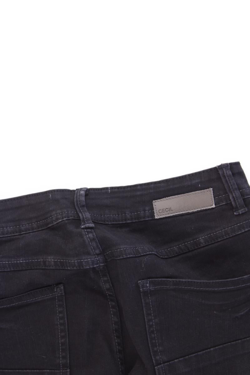 Cecil Straight Jeans Gr. W28 grau