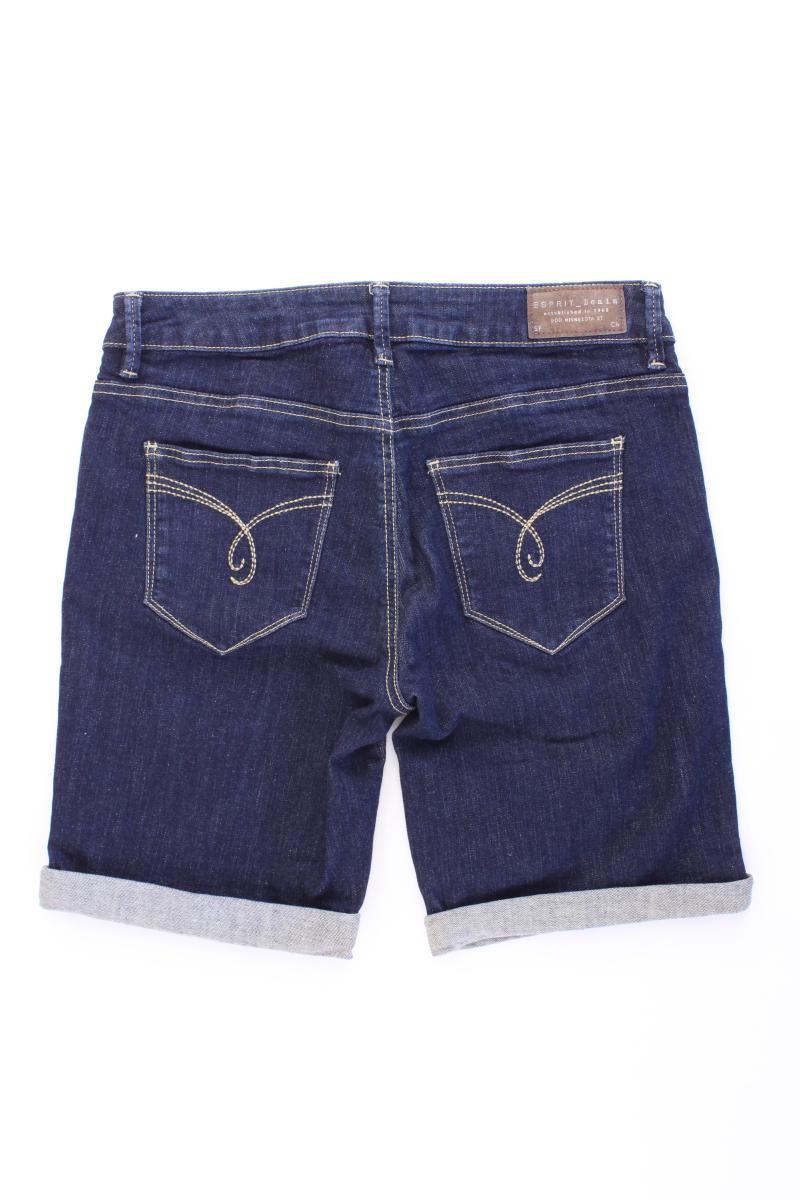 Esprit Jeansshorts Gr. W27 blau