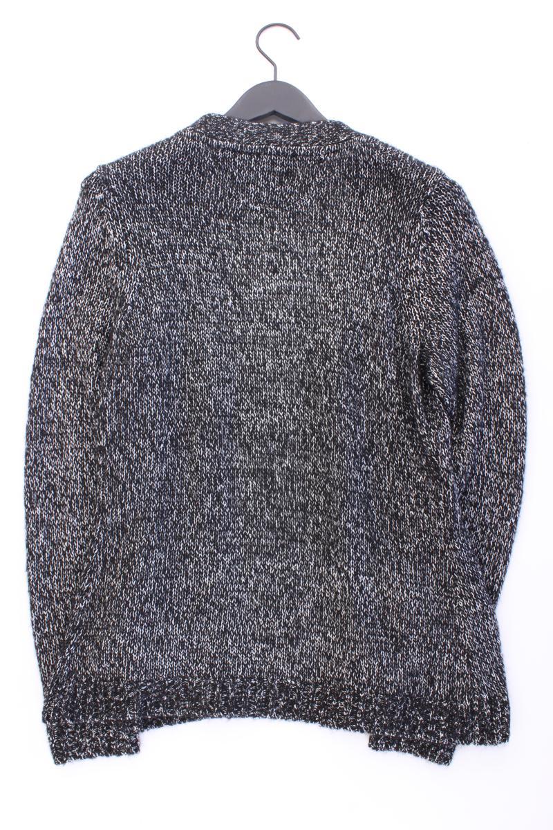 Mustang Strickjacke Gr. XL Langarm silber