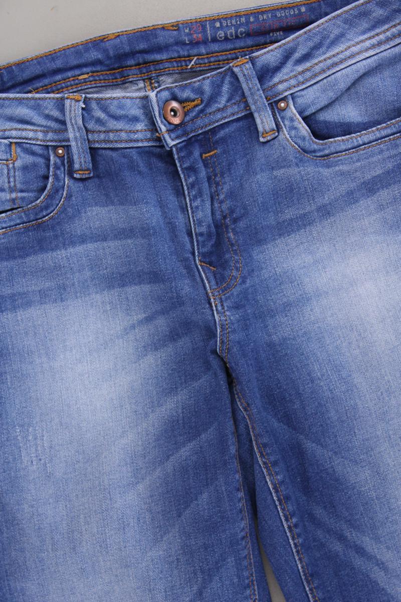edc by Esprit Skinny Jeans Gr. W29/L34 blau aus Baumwolle