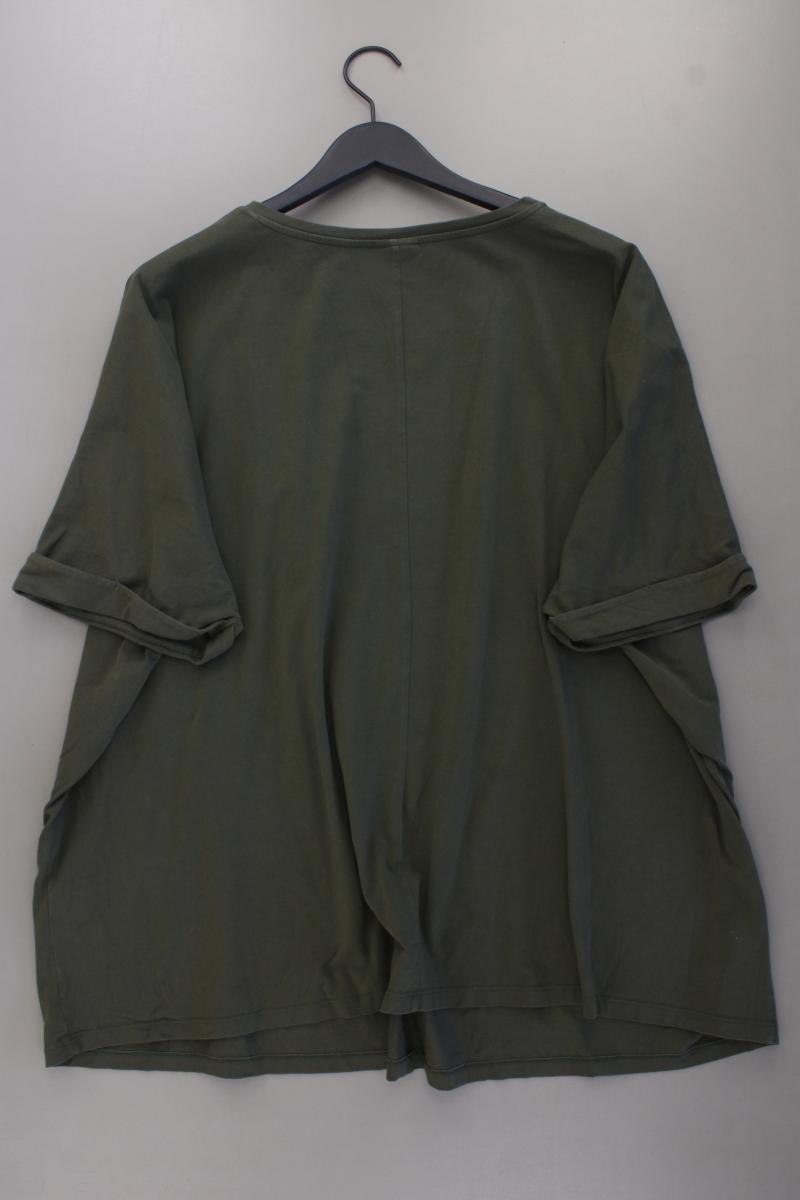 Ulla Popken T-Shirt Gr. 58/60 Kurzarm olivgrün