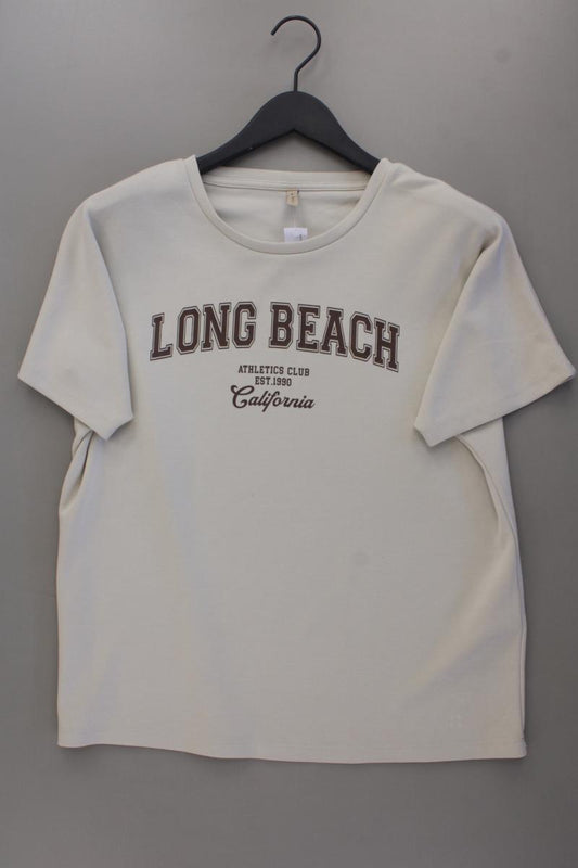 soyaconcept Printshirt Gr. M Kurzarm creme aus Modal