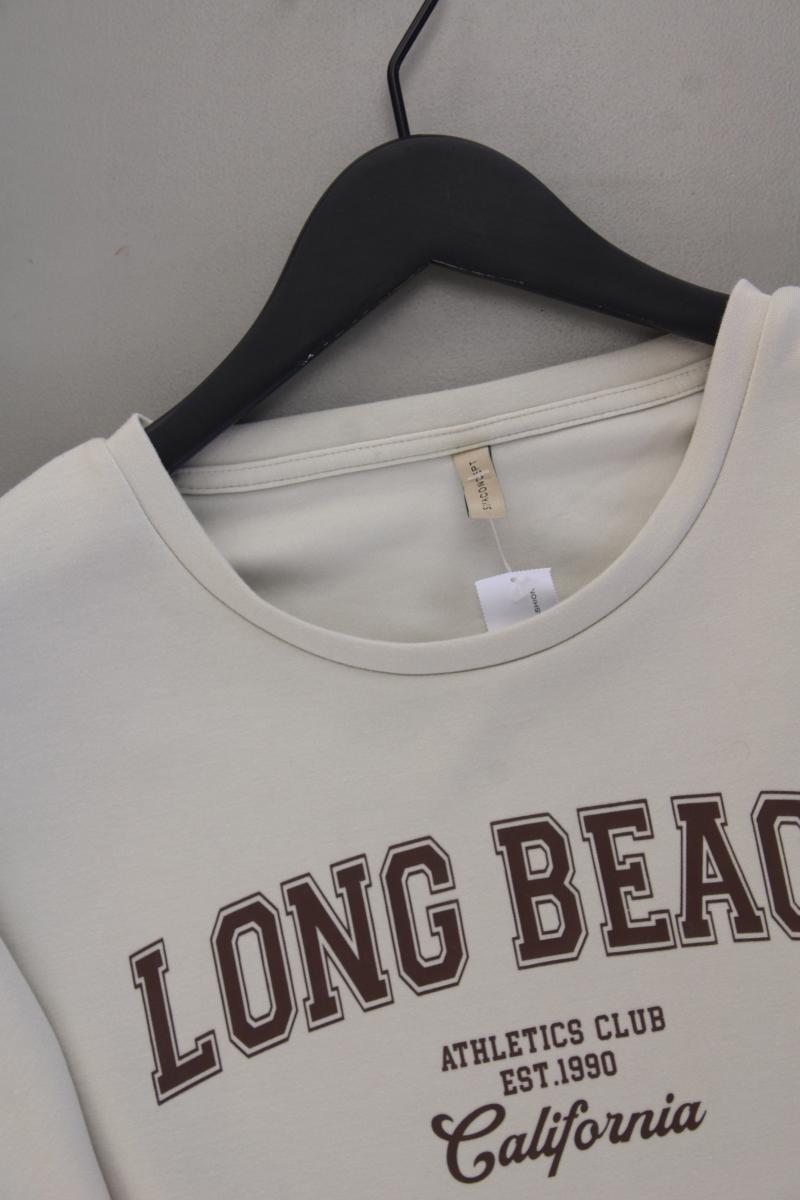 soyaconcept Printshirt Gr. M Kurzarm creme aus Modal