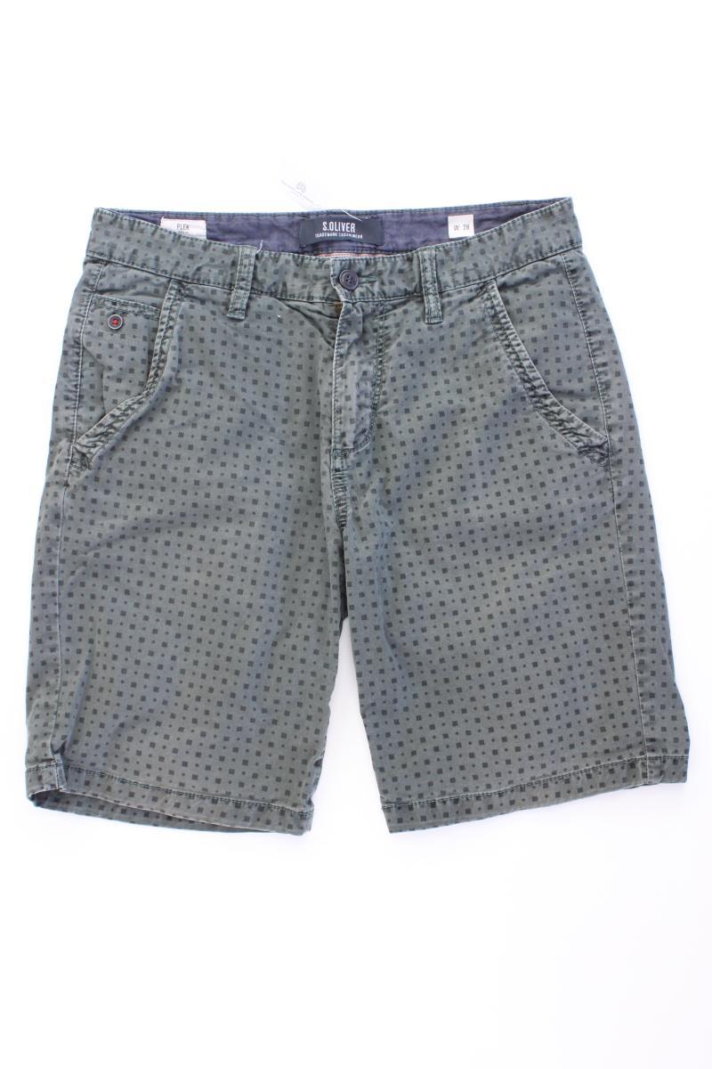 s.Oliver Chino Shorts für Herren Gr. W28 olivgrün