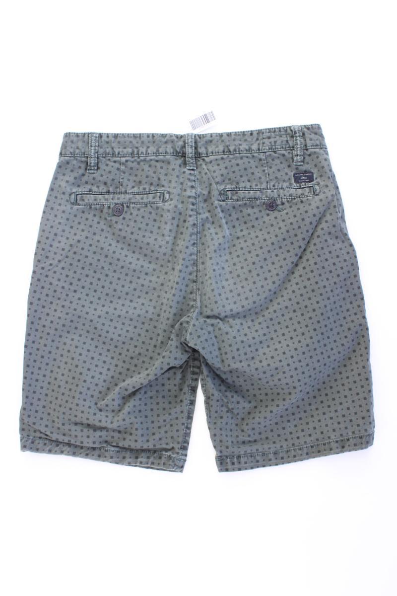 s.Oliver Chino Shorts für Herren Gr. W28 olivgrün