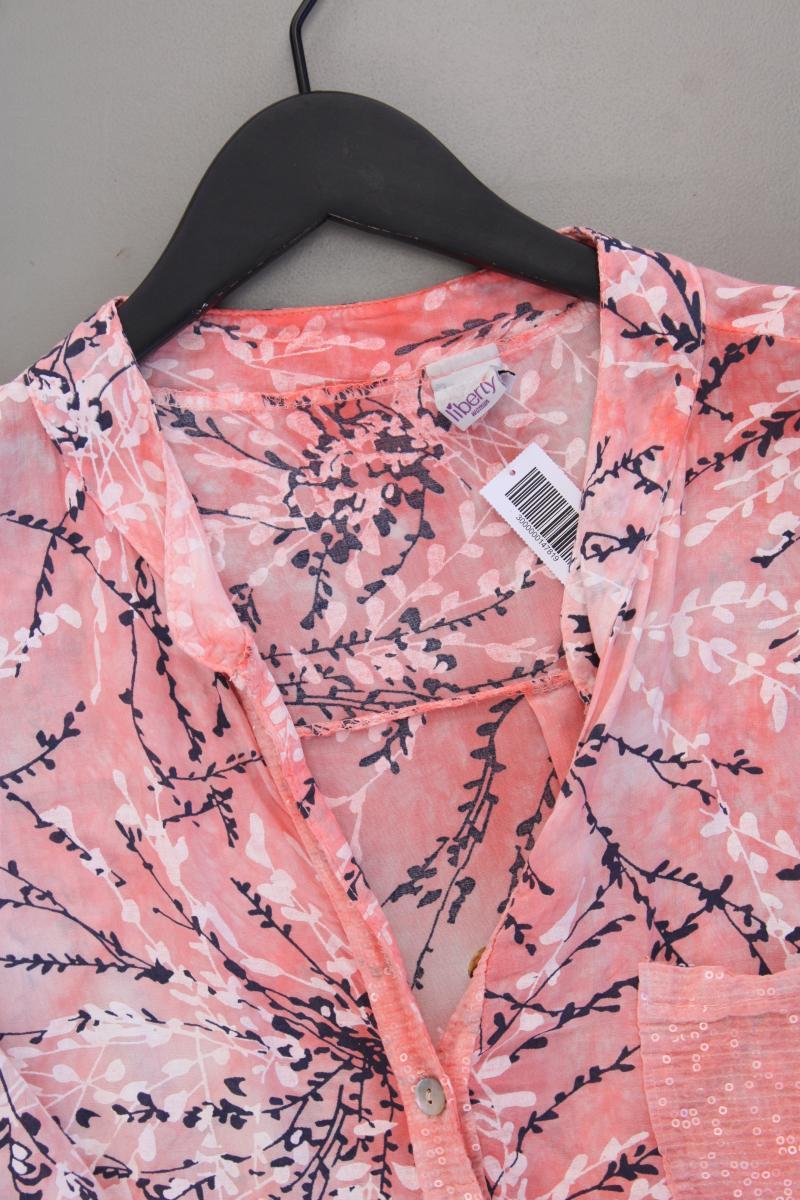 Liberty Classic Bluse Gr. L 3/4 Ärmel orange aus Viskose