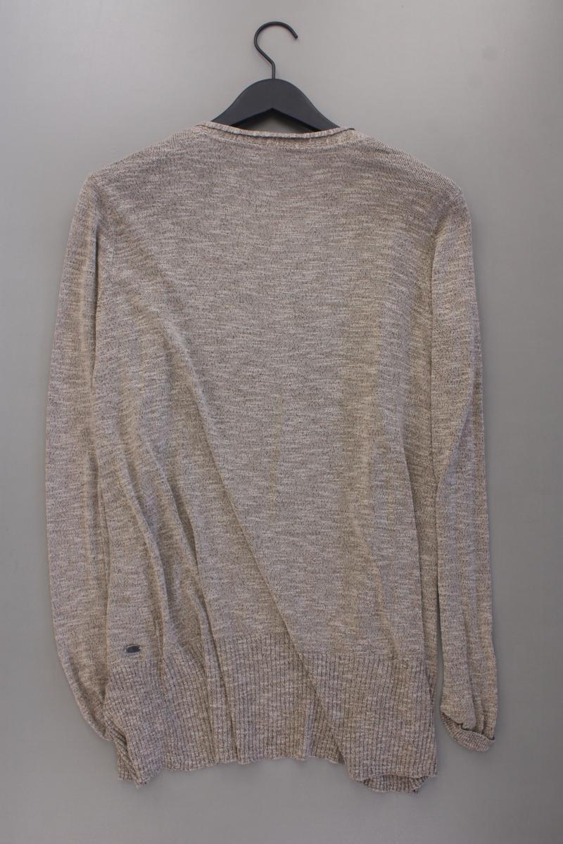 edc by Esprit Strickjacke Gr. L neuwertig Langarm braun aus Viskose