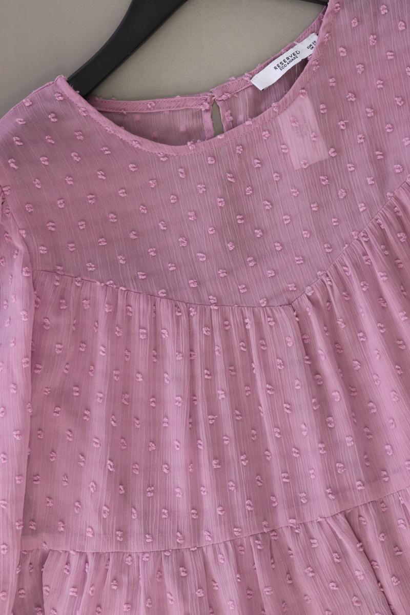 Reserved Langarmkleid Gr. 38 lila aus Polyester