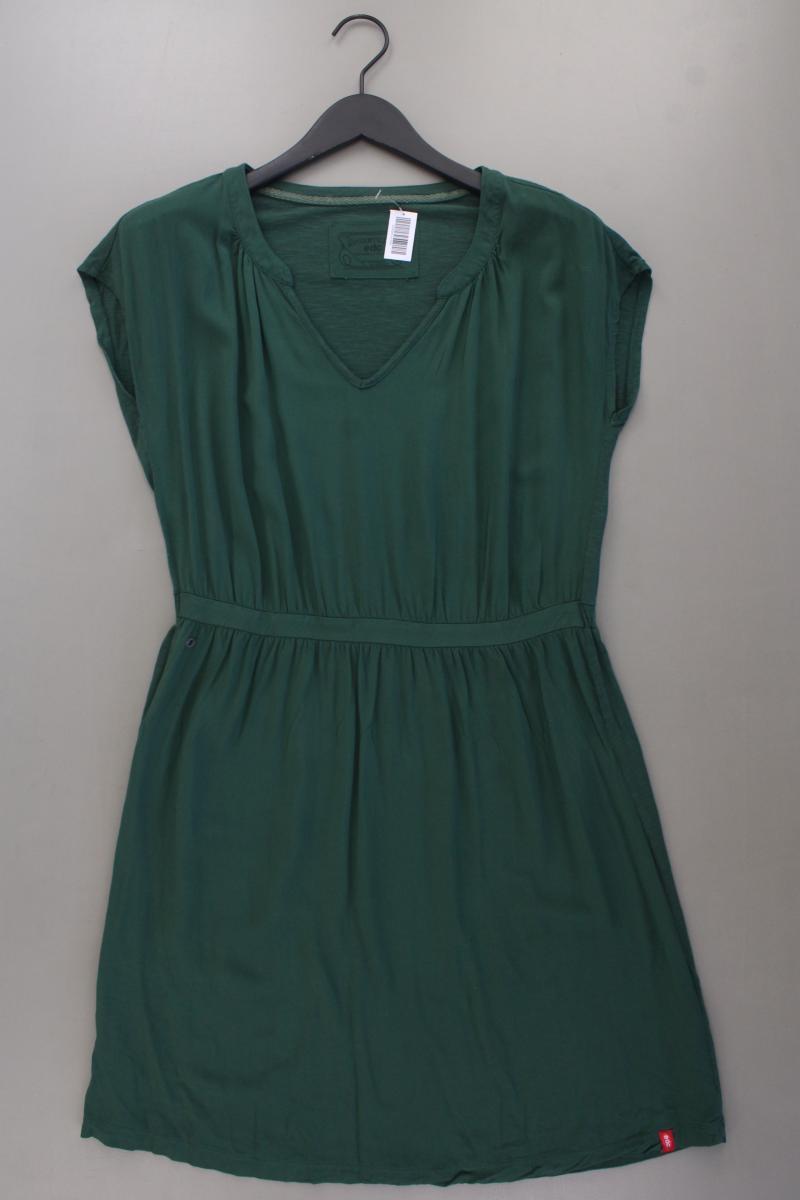 edc by Esprit Kurzarmkleid Gr. L grün aus Baumwolle