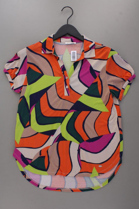 Key Largo T-Shirt Gr. S geometrisches Muster Kurzarm mehrfarbig aus Viskose