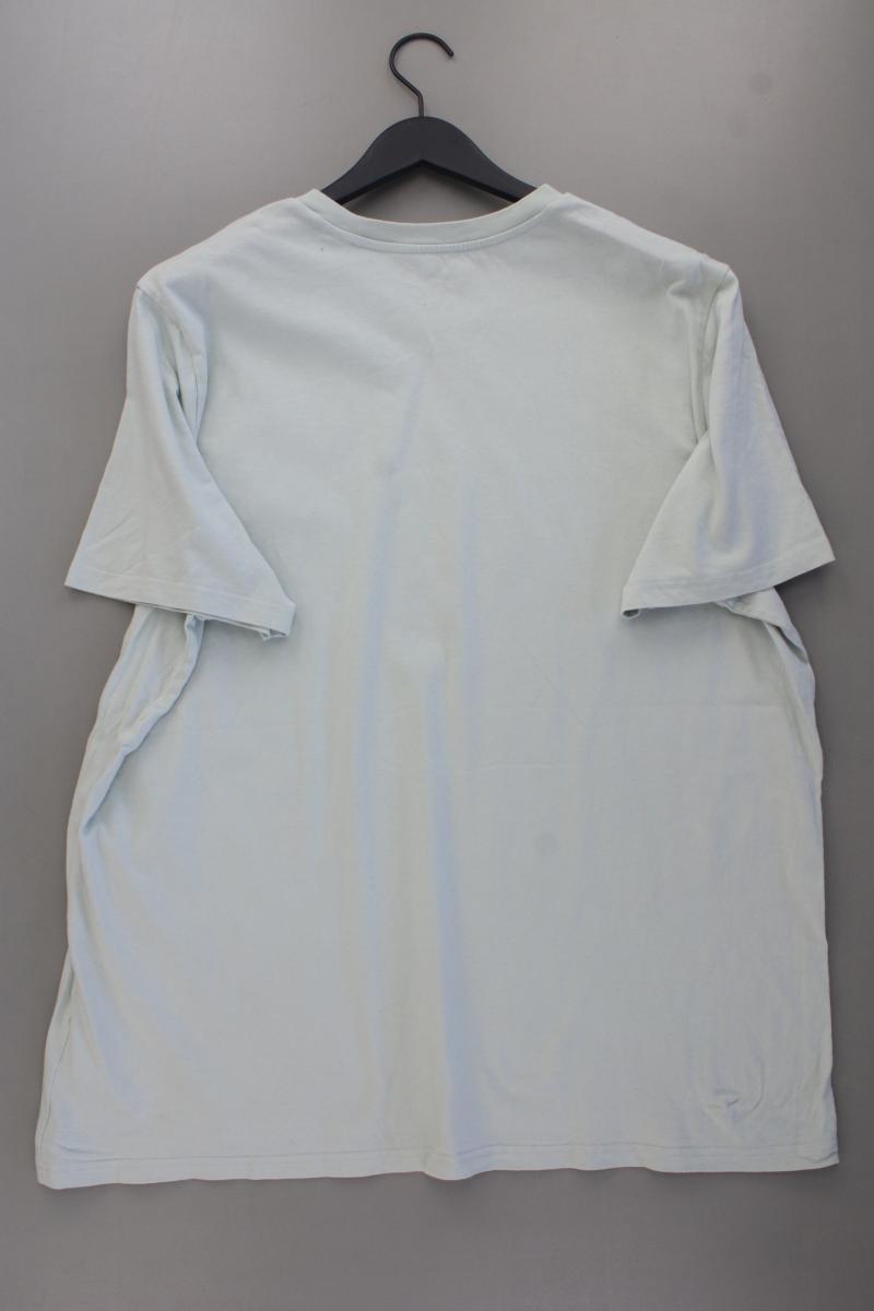 Adidas Shirt mintgrün für Herren Gr. XXL Kurzarm aus Baumwolle
