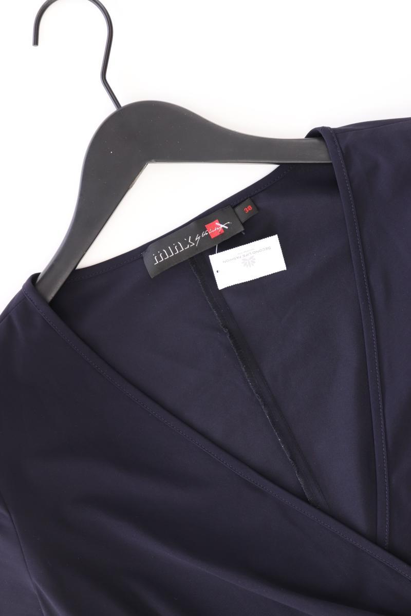 Minx Kurzarmkleid Gr. 38 blau aus Polyester