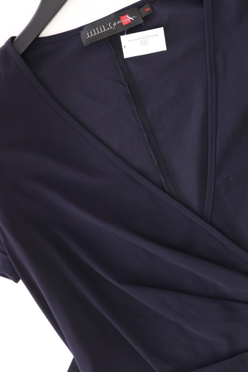 Minx Kurzarmkleid Gr. 38 blau aus Polyester
