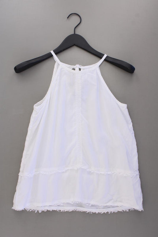 Bella Dahl Ärmellose Bluse Gr. XS weiß aus Lyocell