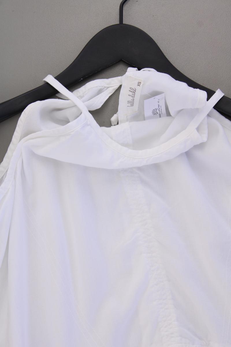 Bella Dahl Ärmellose Bluse Gr. XS weiß aus Lyocell