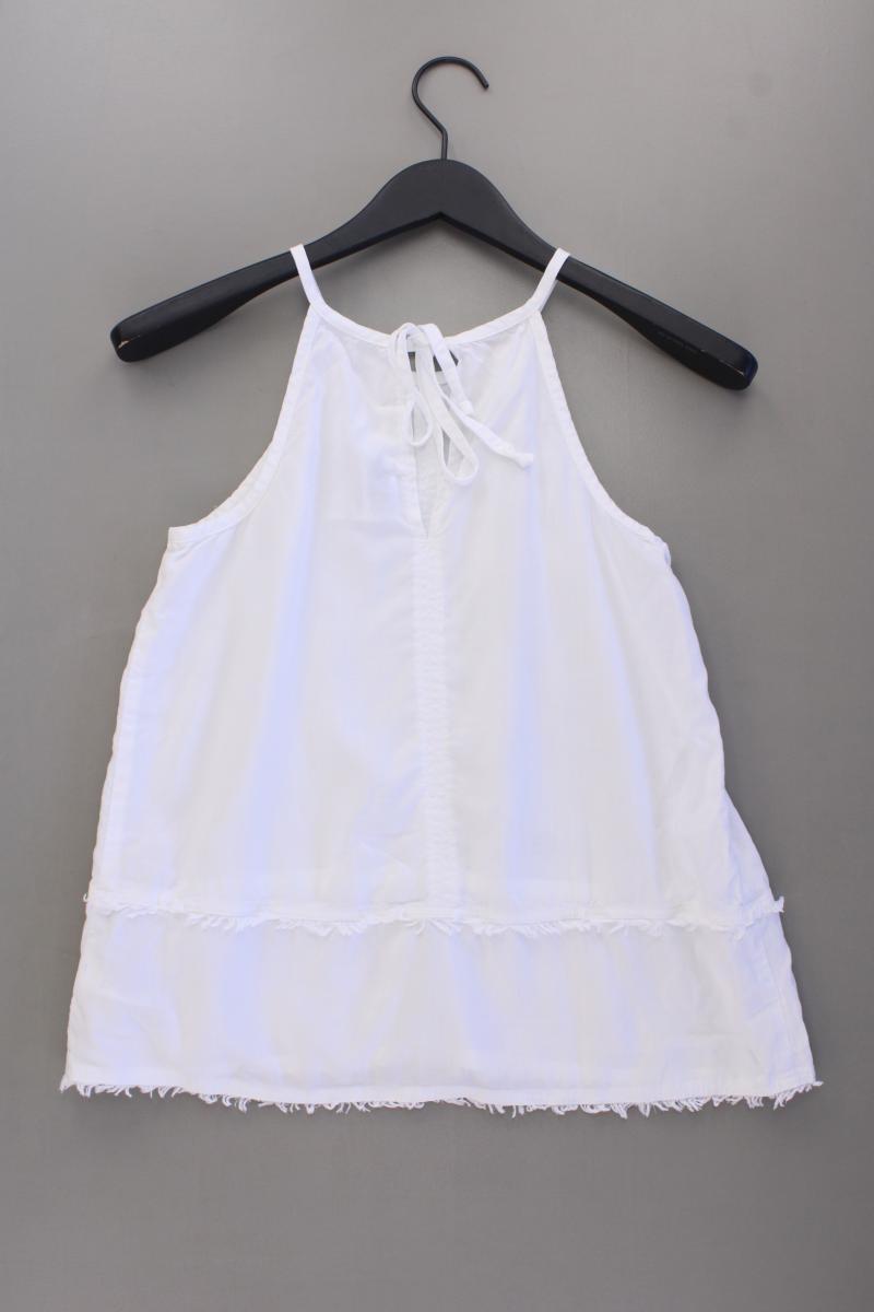 Bella Dahl Ärmellose Bluse Gr. XS weiß aus Lyocell