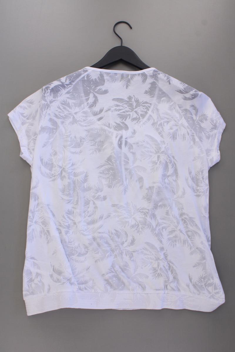 Soccx T-Shirt Gr. 44 Kurzarm weiß aus Baumwolle