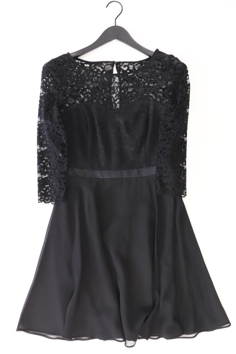 Vera Mont Abendkleid Gr. 38 3/4 Ärmel schwarz aus Polyester